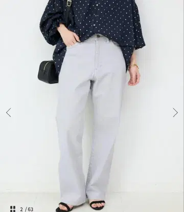 SLOBE IENA LE DENIM 스트레이트 팬츠 사이즈 38