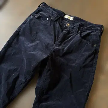 야누크 네이비 벨로아 팬츠 26