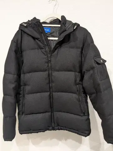 BEAMS 블랙 다운 자켓 L 사이즈