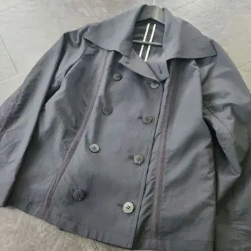 새상품급 HIROKO BIS 코시노 히로코 트렌치 자켓 11호 블랙