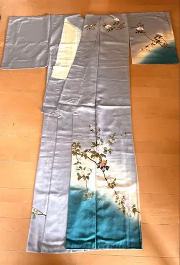 기모노 / 호몬기 / 그레이