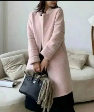 벌스데이 바쉬 완판 핑크 코트 여성용