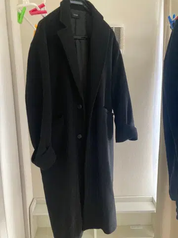 G.V.G.V. 블랙 체스터 코트 36