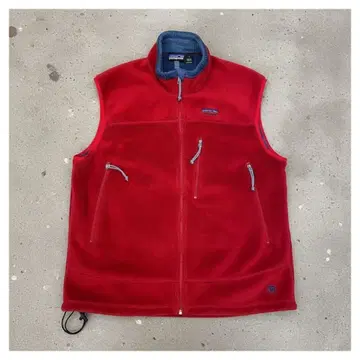 레어 새상품급 정품 Patagonia 레귤레이터 베스트 XL 빨간색 R