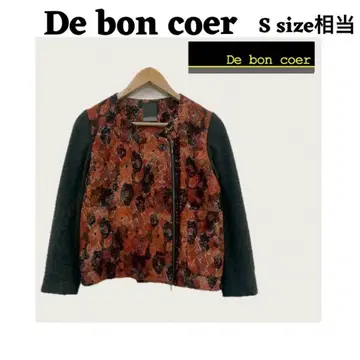 De bon coer 노카라 자켓 S 사이즈