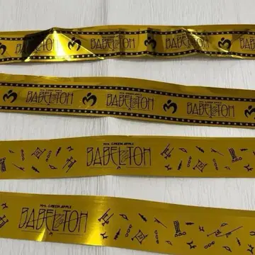 미세스 [ 바벨탑 ] 도쿄돔 12/16 은색 테이프 풀사이즈 2종류 3