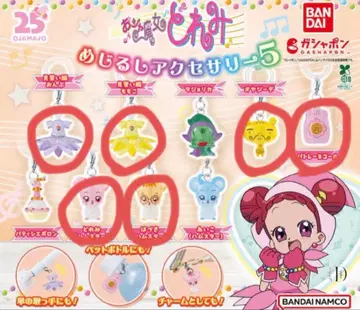 오쟈마녀 도레미 메지루시 액세서리 6점 세트