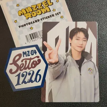 MAZZEL SEITO 마제베야 포토 카드 세이트
