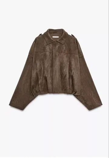 자라 스웨이드 느낌 봄버 자켓