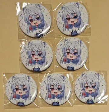 컬러풀 피치 카라피치 미니 캐릭터 배지 도누쿠