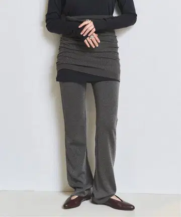 Plage 18G 스무스 팬츠 / 그레이 36