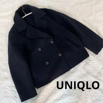 유니클로 더블 페이스 숏코트 릴랙스 핏 XL