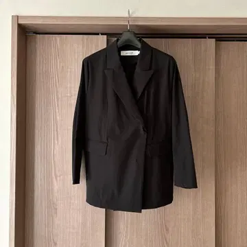 DANSKN 블랙 더블 자켓 M