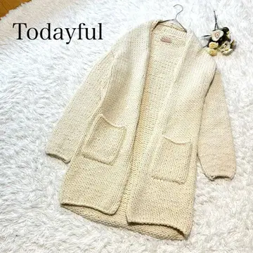 TODAYFUL 투데이풀 핸드 니트 롱 가디건 루즈핏