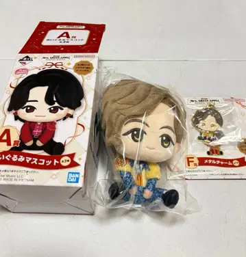 미세스 그린애플 제일복권 봉제 인형 마스코트 A상 F상 료짱 세트