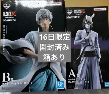 BLEACH 제일복권 피규어 개봉 완료 박스 있음 이치마루 긴 우르키오라