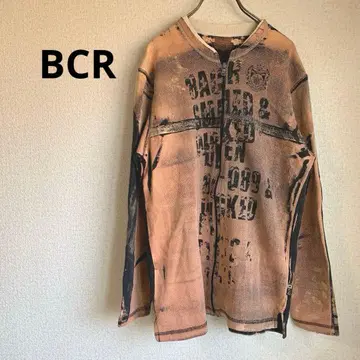 BCR 그래픽 프린트 긴팔 티셔츠 자켓