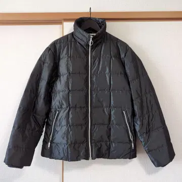 블랙 다운 자켓 유니클로 XL