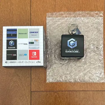 닌텐도 뮤지엄 닌텐도 시동음 키링 컬렉션 게임큐브