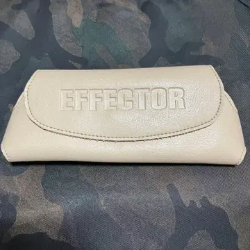 EFFECTOR 정품 안경 케이스 베이지