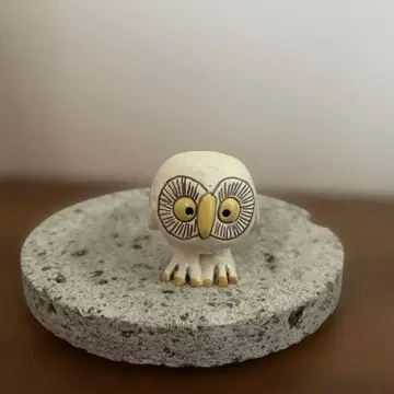 리사 라손 가챠가챠 화이트 올빼미