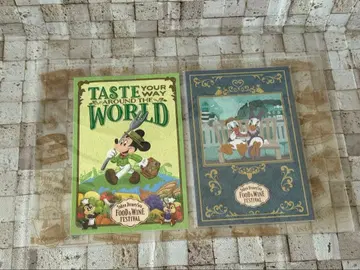 푸드 & 와인 페스티벌 엽서 세트 디즈니씨