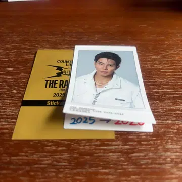 타케치 카이세이 스티커 카드 시크릿