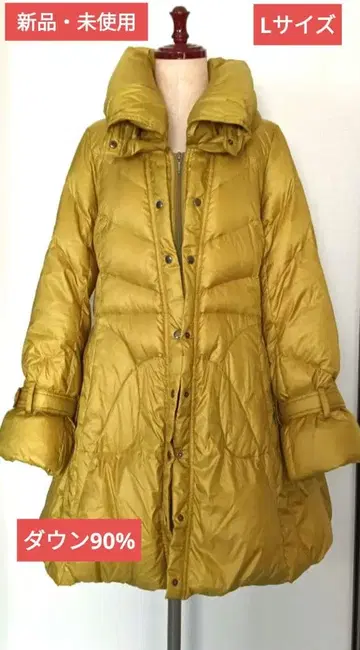L 사이즈 [ 새상품 미사용 ] 다운 코트 다운 빅 사이즈 코트 방한복