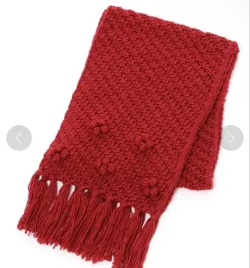 studio clip 스튜디오 클립 폼폼 플라워 머플러