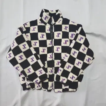 jouetie 패턴 보아 자켓 블랙