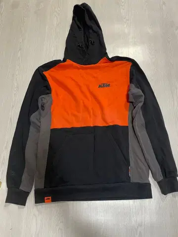 KTM 후드티 M 사이즈 오렌지/블랙