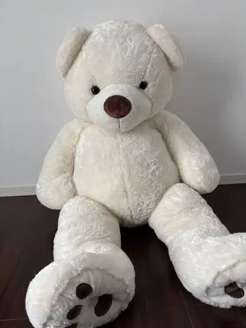 화이트 테디베어 약 150cm