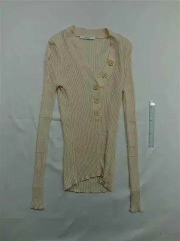 휴고보스 페니라 리브 니트 가디건 XS 베이지 계열 여성용