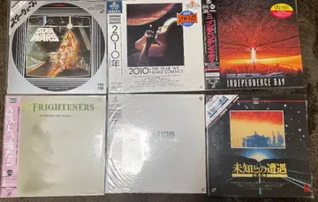 레이저 디스크 미지와의 조우 2010년 THX-1138 외 6매 세트