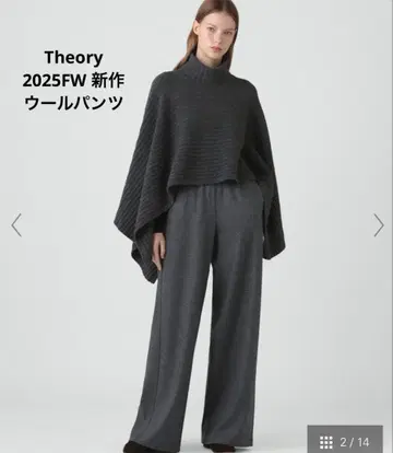 Theory 신상 울 팬츠