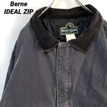 N-6187 Berne 디트로이드 자켓 덕지 충전솜 퀼팅 방한 XL