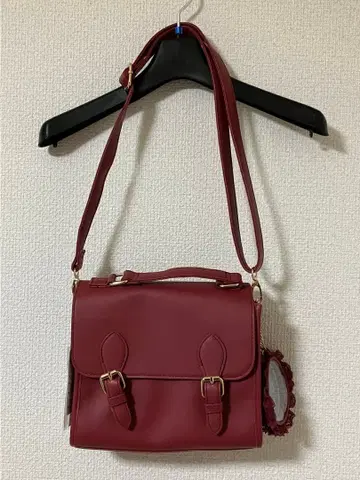 WEGO 새첼 통 숄더 레드