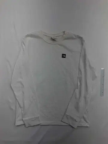 더 노스페이스 롱 슬리브 티셔츠 화이트 계열 여성용 M