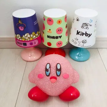 커비 인형뽑기 경품 라이트 4세트