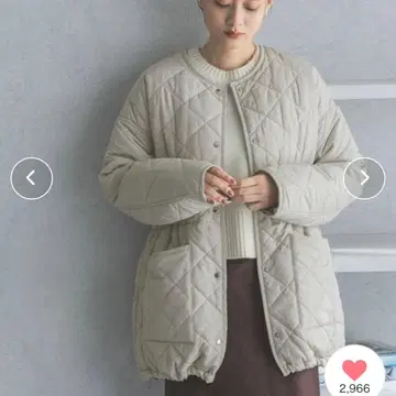 A part by 퀼팅 노카라 자켓