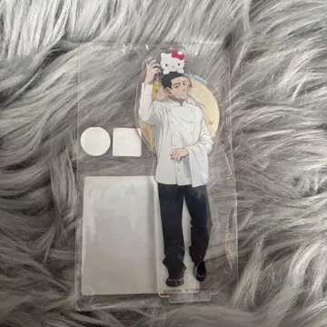 골든 카무이 산리오 콜라보 카페 키티 오가타 햐쿠노스케 아크릴 스탠드