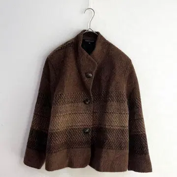 4444 MARYLESTER 울 자켓 숏 기장 알파카 M