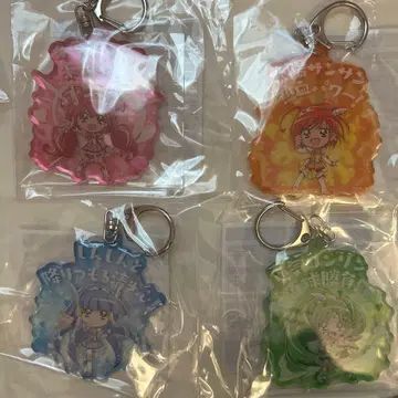 프리티 스토어 출장점 한정판 변신 연출 키링 스마일 프리큐어