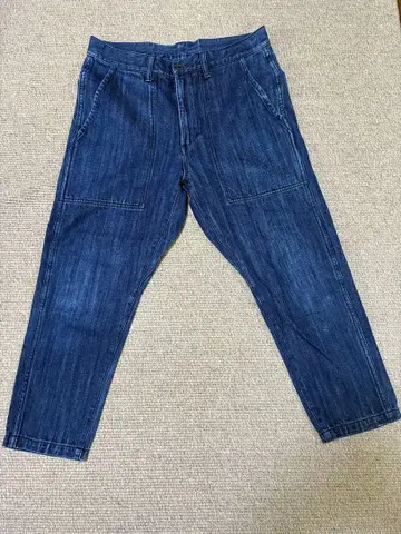 빔즈 청바지 데님 인디고