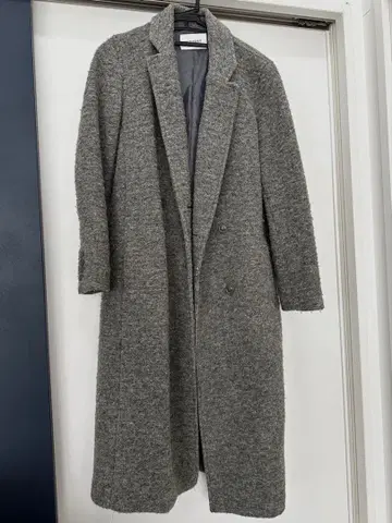 MOUSSY 그레이 체스터 코트