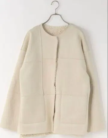 [ LOWRYSFARM(로리즈팜) ] 리버서블 패치워크 코트