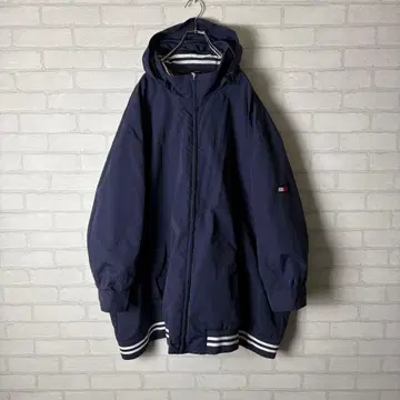 규격 외! 타미힐피거 초 오버 사이즈 마운틴 후드티 B계 치카노