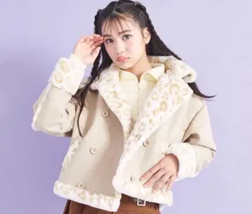 무스탕 코트 아냅걸