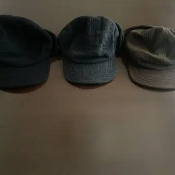 UNIQLO U 플리스 라이닝 캡 전 종류 3점