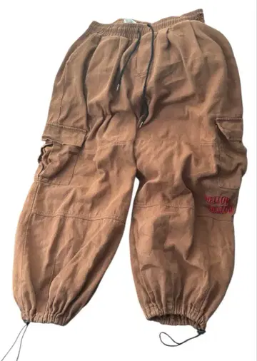 [ MELLOW 레어 ] 브라운 카고 팬츠